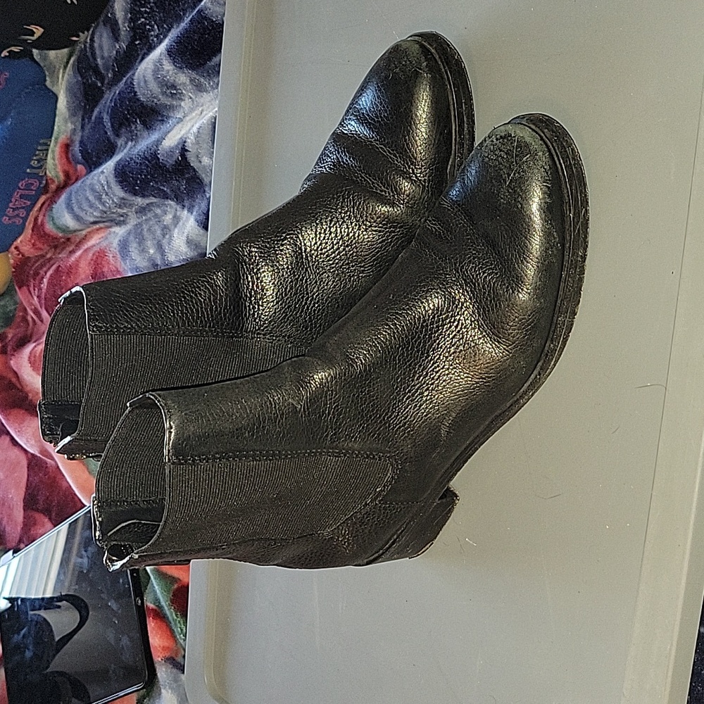 Tory Burch Classic Black Leather Booties